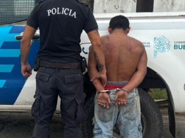 Qued detenido por ocasionar disturbios en la va pblica